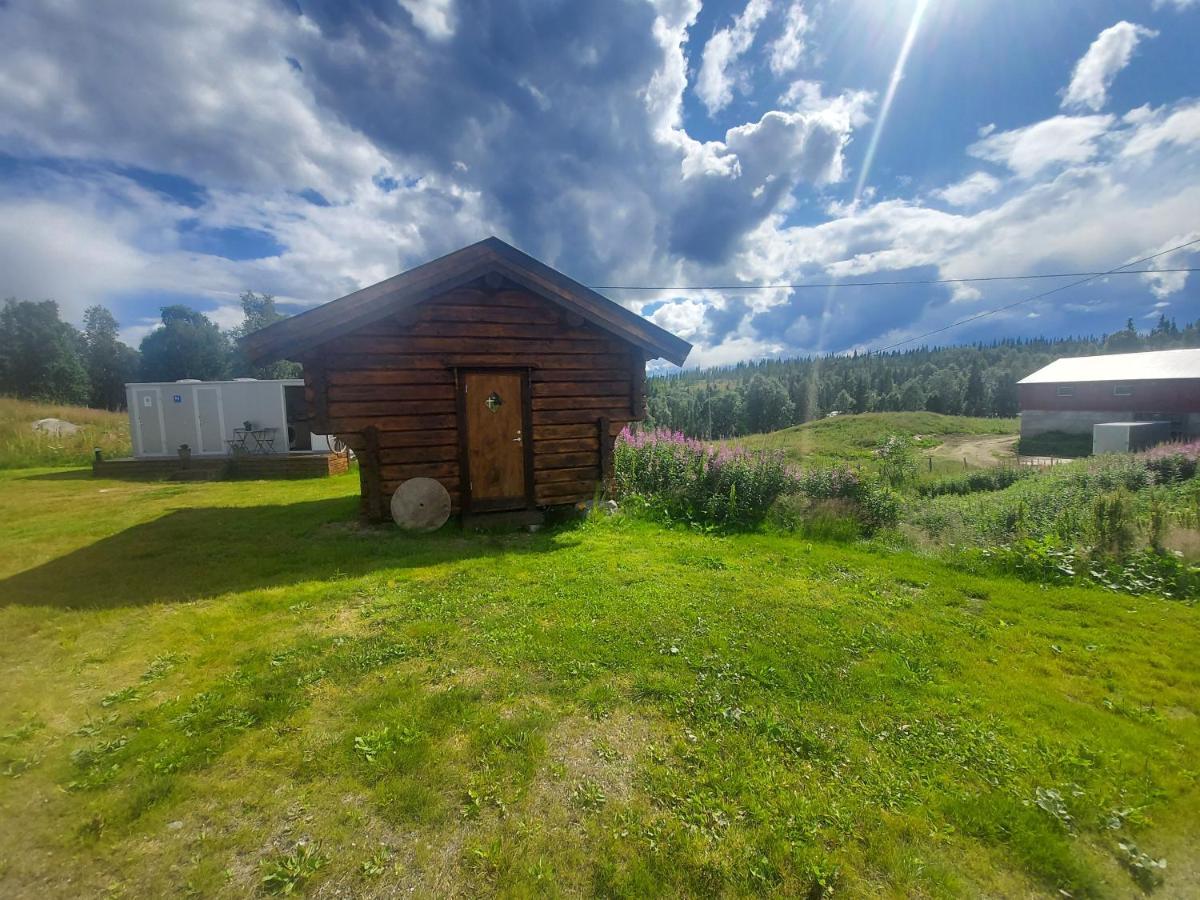 Small Camping Cabbin With Bathroom Near By Hattfjelldal Экстерьер фото