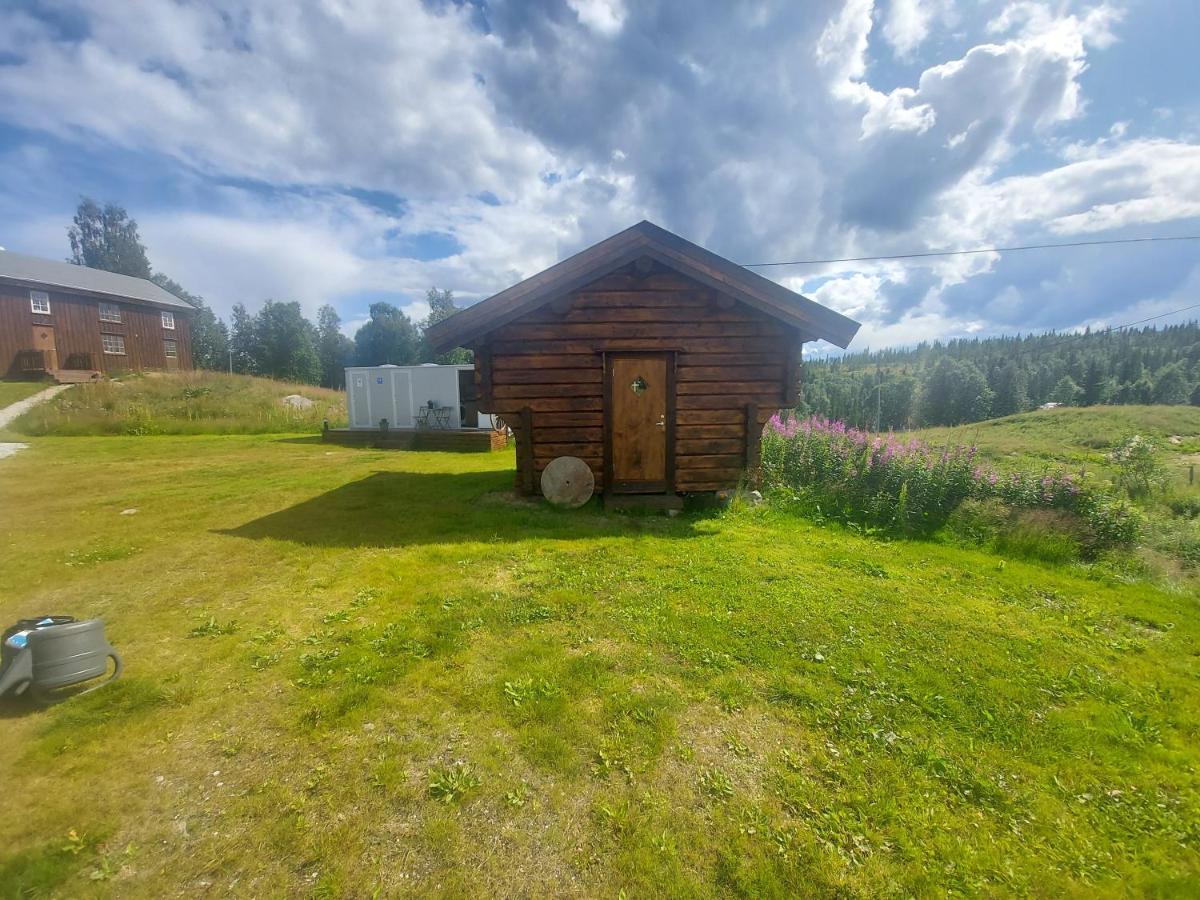 Small Camping Cabbin With Bathroom Near By Hattfjelldal Экстерьер фото